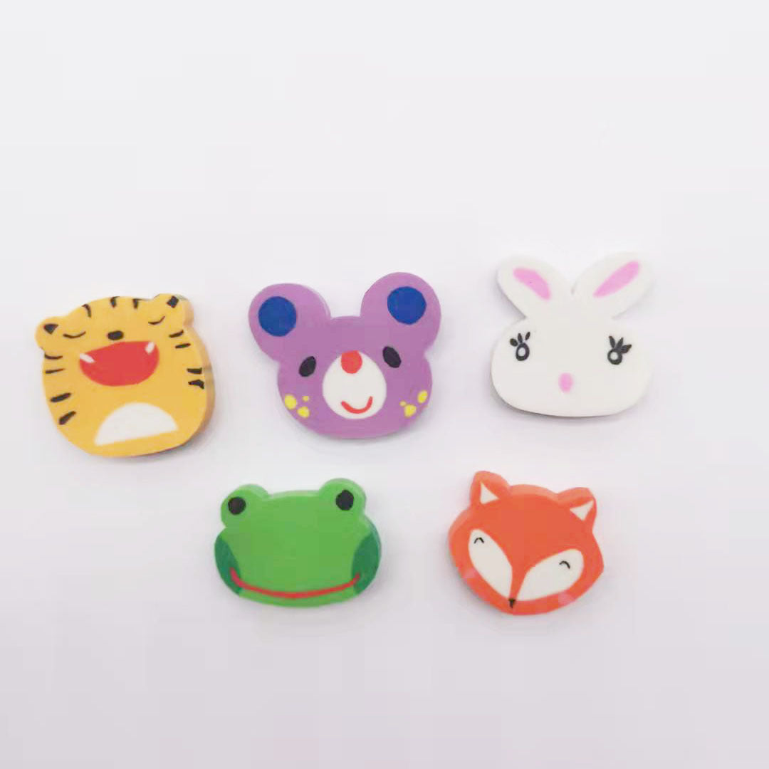 Wholesale PVC New Animal Shape Eraser